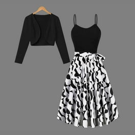 Elegant Floral Pocket V Neck Long Sleeve Two Pieces Elegant Floral Pocket V Neck Long Sleeve Two Pieces