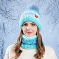 thumbnail image 1 of Wancir Women Winter Peruvian Cover Ears Beanie Hat Ear Flaps Sherpa Ski Snow Hats Knit Fleece Lined, 1 of 4