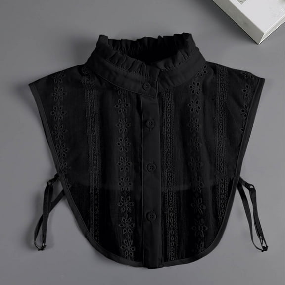 Wancir Women's Detachable Shirt Collar Vintage Stand Collar Accessory for Blouses/Sweaters