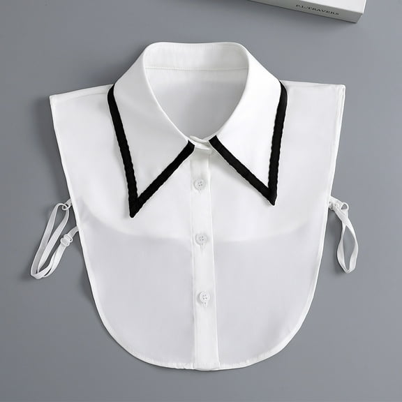 Wancir Women's Detachable Shirt Collar Vintage Stand Collar Accessory for Blouses/Sweaters