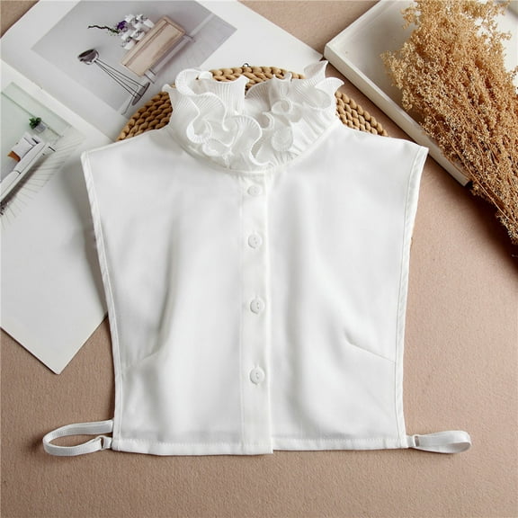 Wancir Women's Detachable Shirt Collar Vintage Stand Collar Accessory for Blouses/Sweaters