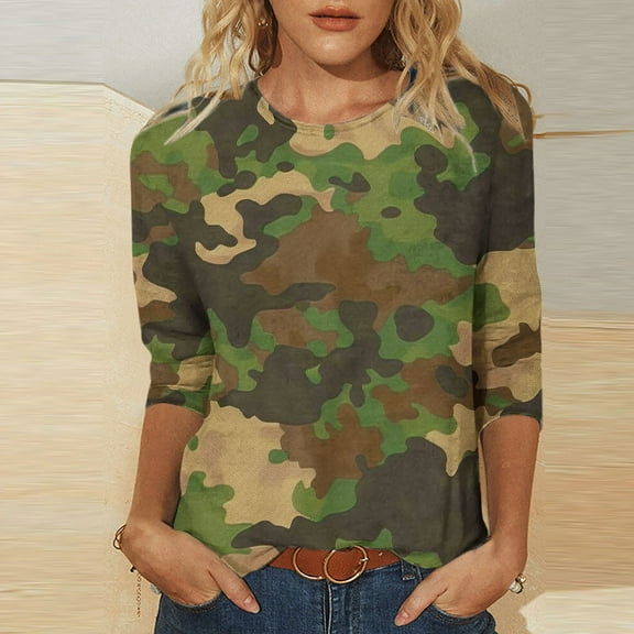 Wancir Women's Drop Long Sleeve Sweatshirt Tops Casual Crewneck Tunic Sweartshirts With Side Slits S-2XL