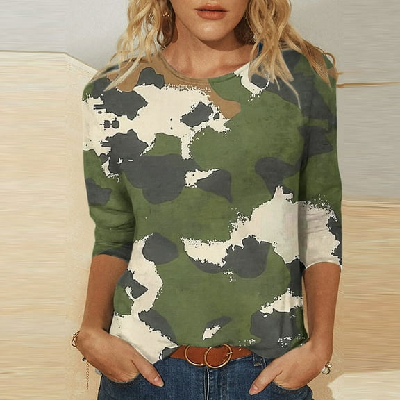 Wancir Women's Drop Long Sleeve Sweatshirt Tops Casual Crewneck Tunic Sweartshirts With Side Slits S-2XL