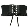 thumbnail image 1 of Wancir Women’s Elastic Costume Waist Belt Lace-up Tied Corset Belts for Women 42.5"inch, 1 of 2