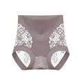 thumbnail image 1 of Wancir Women's High-Waist Shaping Panties Lace Trim & Tummy Control, 1 of 2