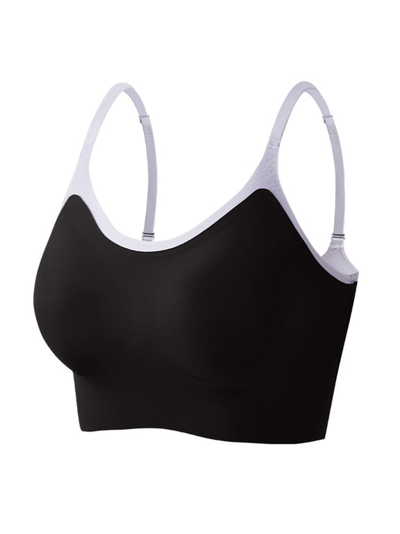 Wancir Women's Moisture-Wicking Sports Bra with Built-In Pads - High-Impact Yoga Top & Sculpting Support for Gym Workouts