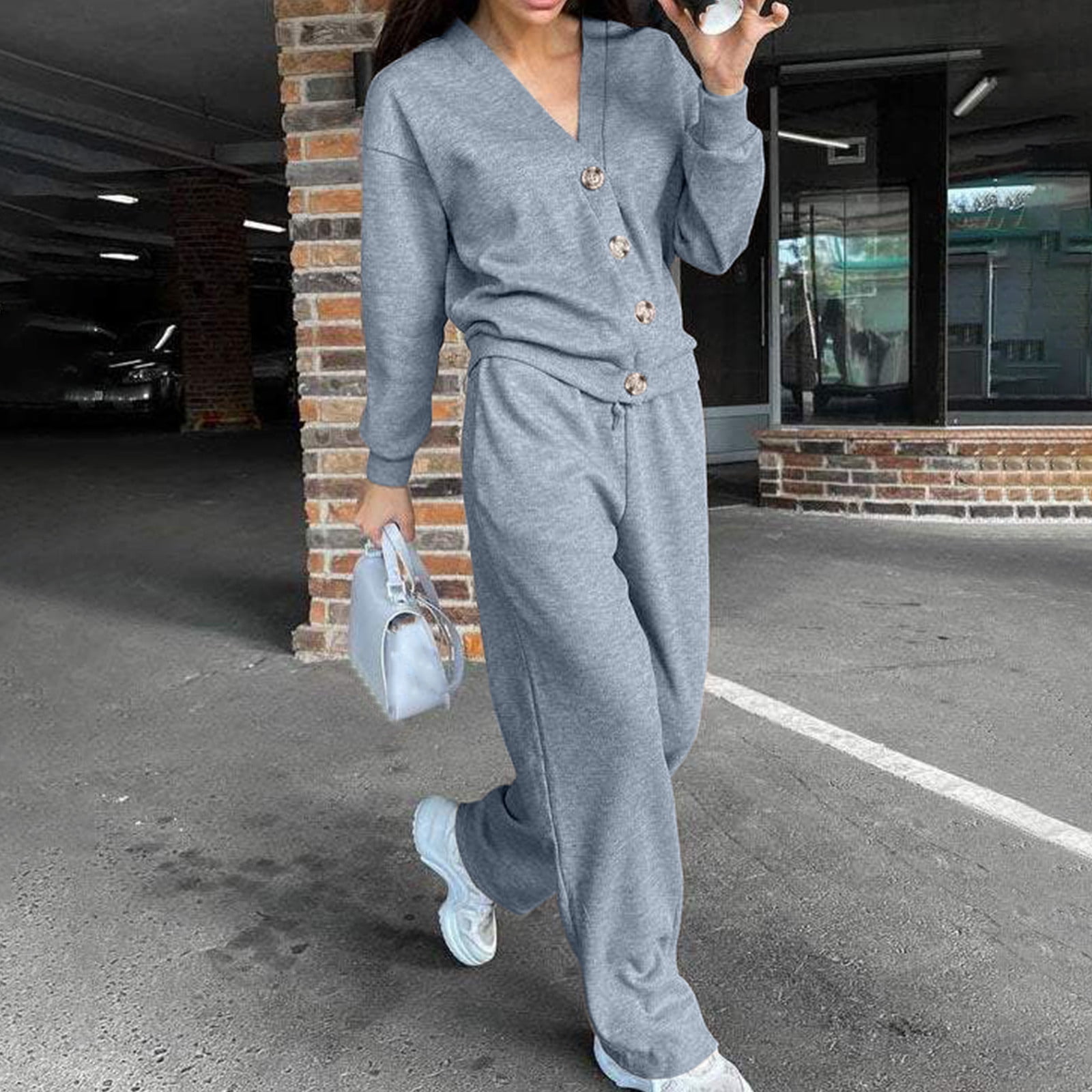 Yeshire Women's 2-Piece Pajama Set - Turtleneck Pullover & Pants Loungewear, Polyester Spandex Tracksuit - View #7