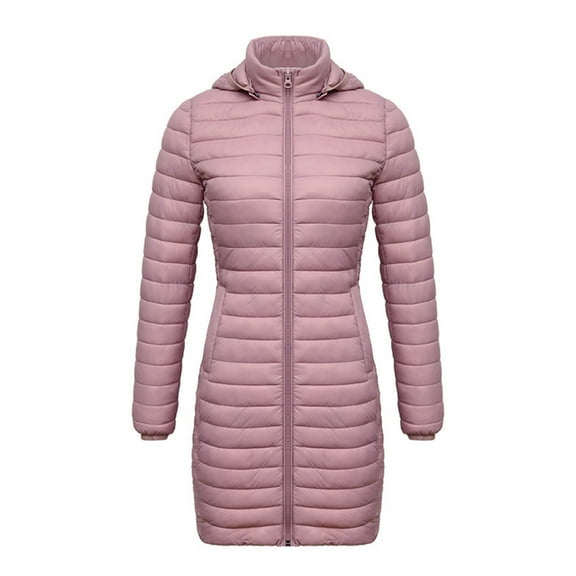 Wancir Women's Quilted Lightweight Puffer Jacket, Winter Coats for Women Long Padded Bubble Coat