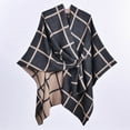 thumbnail image 1 of Wancir Women's Shawl Wrap Poncho Ruana Cape Open Front Cardigan Shawls for Fall Winter, 1 of 5