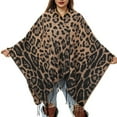 thumbnail image 1 of Wancir Women's Shawl Wraps Open Front Poncho Cape Oversized Sweaters Casual Cardigan Shawls for Fall Winter, 1 of 9