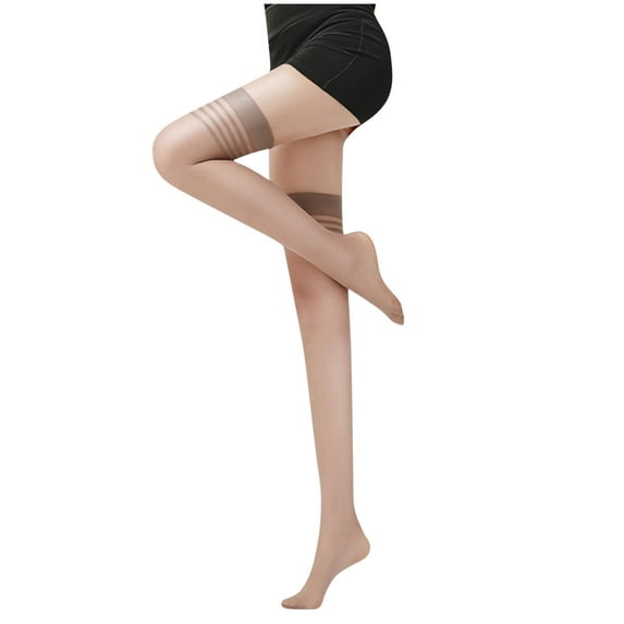 Wancir Women's Sheer High Waist Tights-20D with Support and Reinforced Toes Pantyhose