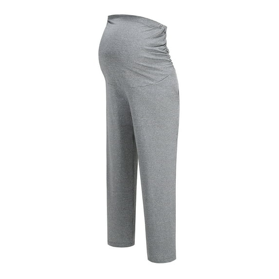 Wancir Women's Under The Belly Super Soft Support Maternity Leggings