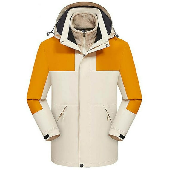 Wancir Women's Waterproof Ski Jacket Warm Winter Snow Coat Mountain Windbreaker Hooded Raincoat Jacket