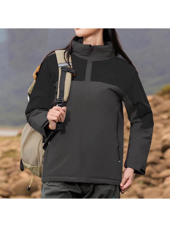 Wancir Women's Waterproof Winter Snow Coat Windproof Ski Jacket Hooded Snowboarding Jackets