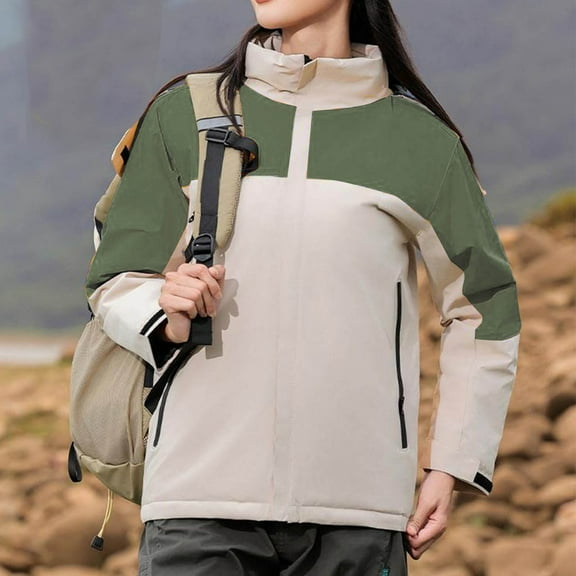 Wancir Women's Waterproof Winter Snow Coat Windproof Ski Jacket Hooded Snowboarding Jackets