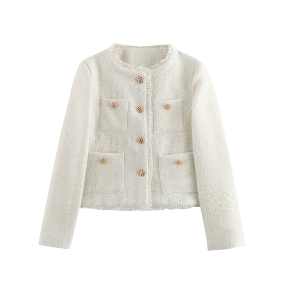 Wancir Women's Winter Sherpa Fleece Jacket Button Down Fuzzy Shacket Outwear Coat with Pockets