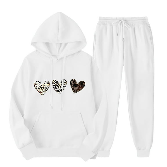 Wancir Womens 2 Piece Outfits Sweatsuits Sets Long Sleeve Sweatshirts with Cargo Sweatpants