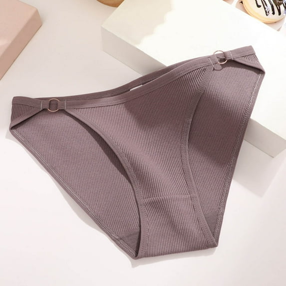 Wancir Womens Cotton Underwear Sexy Lace Hipster Panties Soft Breathable Cotton Brazilian Bikini Ladies 1 Pack