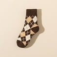 thumbnail image 1 of Wancir Womens Heavy Thick Wool Socks Christmas Gift Pack Winter Warm Vintage Cozy Crew Socks for Women 1- Pack, 1 of 3