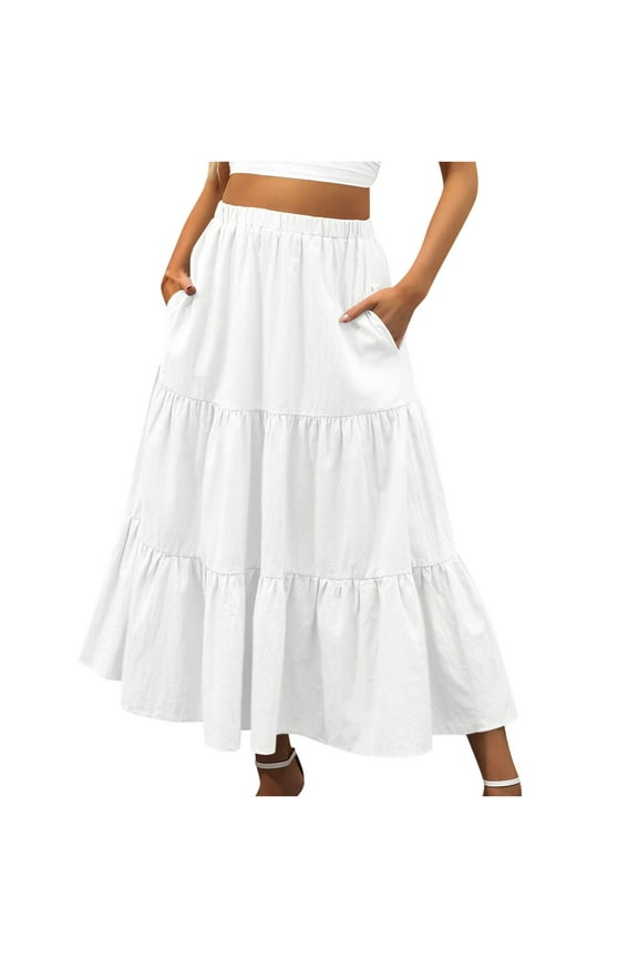 Wancir Womens Loose Fit Casual Summer V Neck Half Sleeve Bohemian Geometric Pattern Maxi Long Dresses