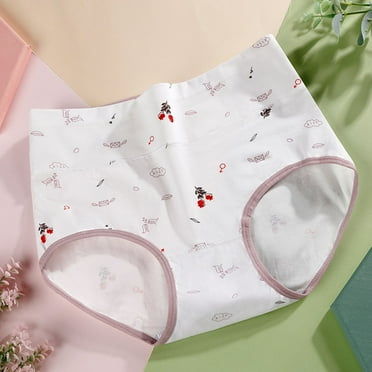 Wancir Womens Period Underwear Menstrual Period Panties Cotton Leakproof Postpartum Protective Briefs