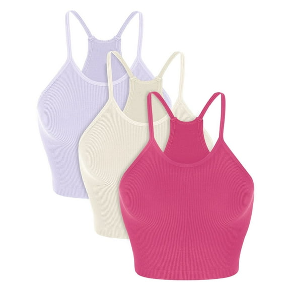 Wancir Womens Seamless Sports Bra Wireless Compression Bras Super Comfort Yoga Bralette Breathable Crop Tank Tops