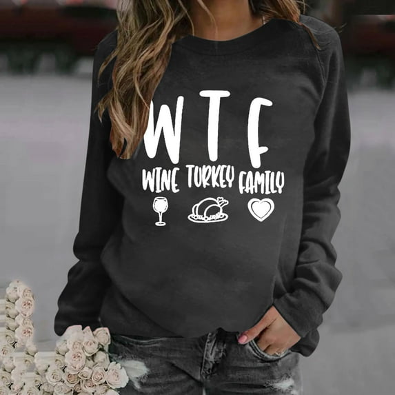 Wancir Womens Thanksgiving Shirt Leopard Pumpkin Printed Cute Graphic Tee Thankful Grateful Blessed T-Shirts Fall Top