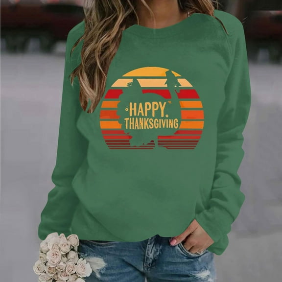 Wancir Womens Thanksgiving Shirt Leopard Pumpkin Printed Cute Graphic Tee Thankful Grateful Blessed T-Shirts Fall Top