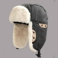 thumbnail image 1 of Wancir Womens Winter Hats with Lovely Cat Ear Fashion Trooper Aviator Earflap Cap Outdoor Ski Hat Buckle Closure, 1 of 4