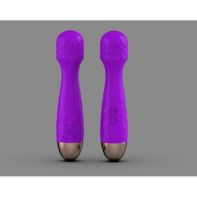 Wand Massager Stick Silicon Vibrator Waterproof Adult Toy Rechargeable