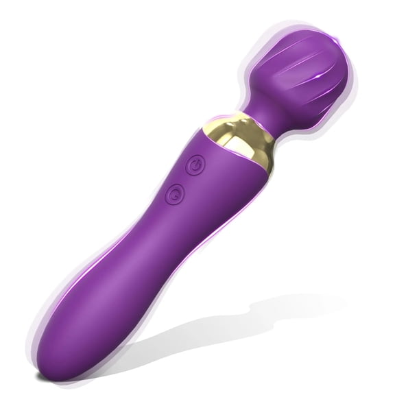 Wand Massager Vibration, 28 Vibration Modes, Soft Touch, Personal Massager, Purple