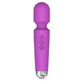 thumbnail image 1 of Wand Massager Vibrator with 8 Speeds 20 Vibration Modes, Personal Massager Adult Sex Toys for Women-Purple, 1 of 12