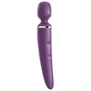 Satisfyer Wand-er Woman Wand Vibrator - XXL Personal Massager, Powerful Clitoral Stimulation and Body Massage - Waterproof, Rechargeable (Purple)