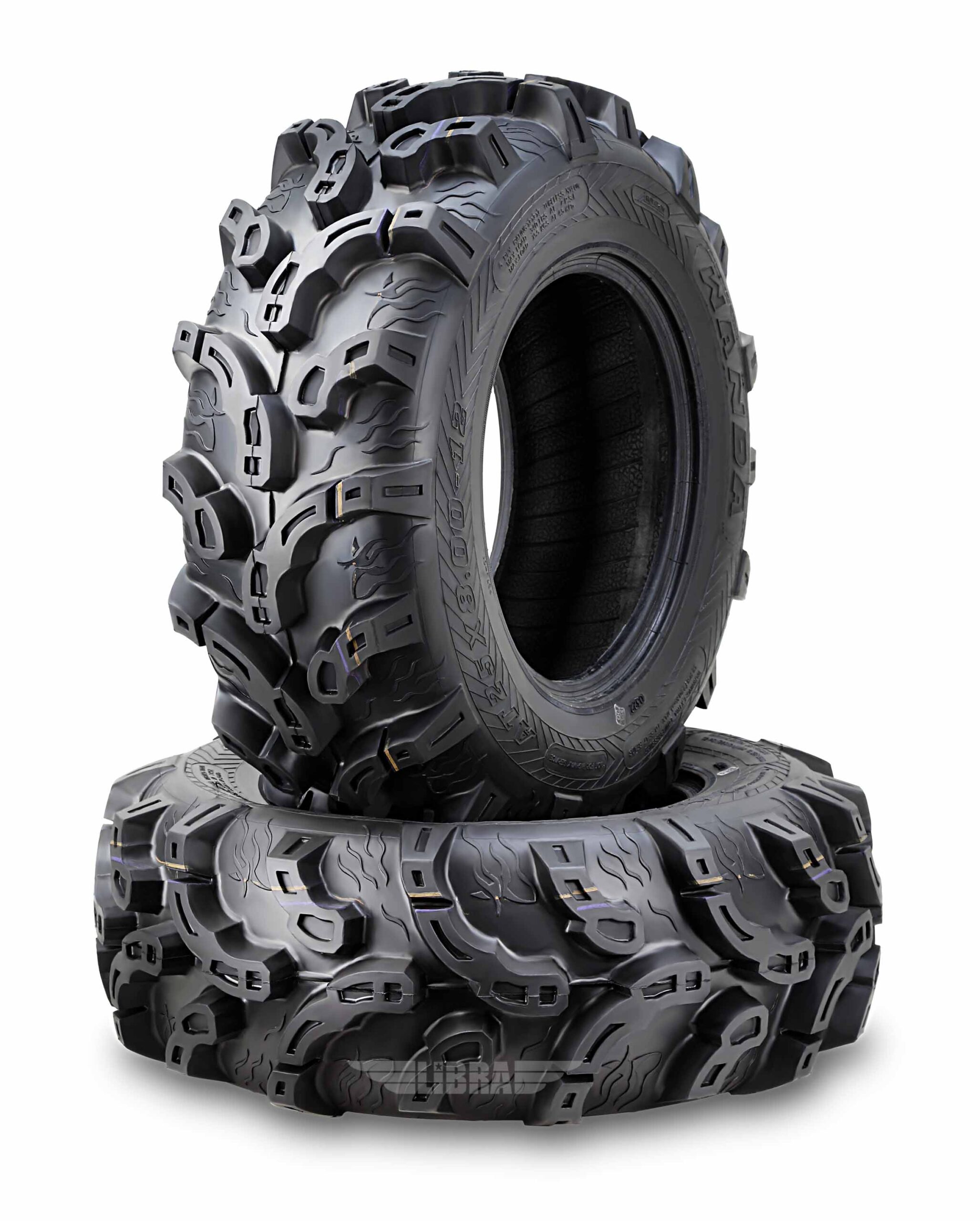 ITP Hurricane 14" Wheels Black 32" Warrior AT Tires Yamaha Viking