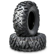 إطارات Wanda ATV/UTV 25X8-12 25X8X12 6PR P3501 All Terrain 10375، مجموعة من قطعتين