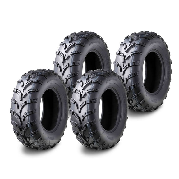 Wanda ATV/UTV Tires 25x8-12 25X8X12 6PR P373, Set 4