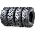 thumbnail image 1 of Wanda ATV/UTV Tires 25x8-12 Front & 25x10-12 Rear /6PR P373, Set 4, 1 of 5