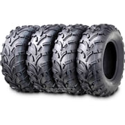 Wanda ATV/UTV Tires 25x8-12 Front & 25x10-12 Rear /6PR P373, Set 4