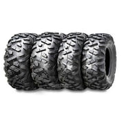 Roadguider Full Set Of 4 ATV UTV Tires 26x8-14, 6PR, Deep Tread For Mud, Rock And Desert