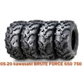thumbnail image 1 of Wanda ATV/UTV Tires 25x8-12 Front & 25x10-12 Rear /6PR P375 Super Lug Mud, Set 4, 1 of 7