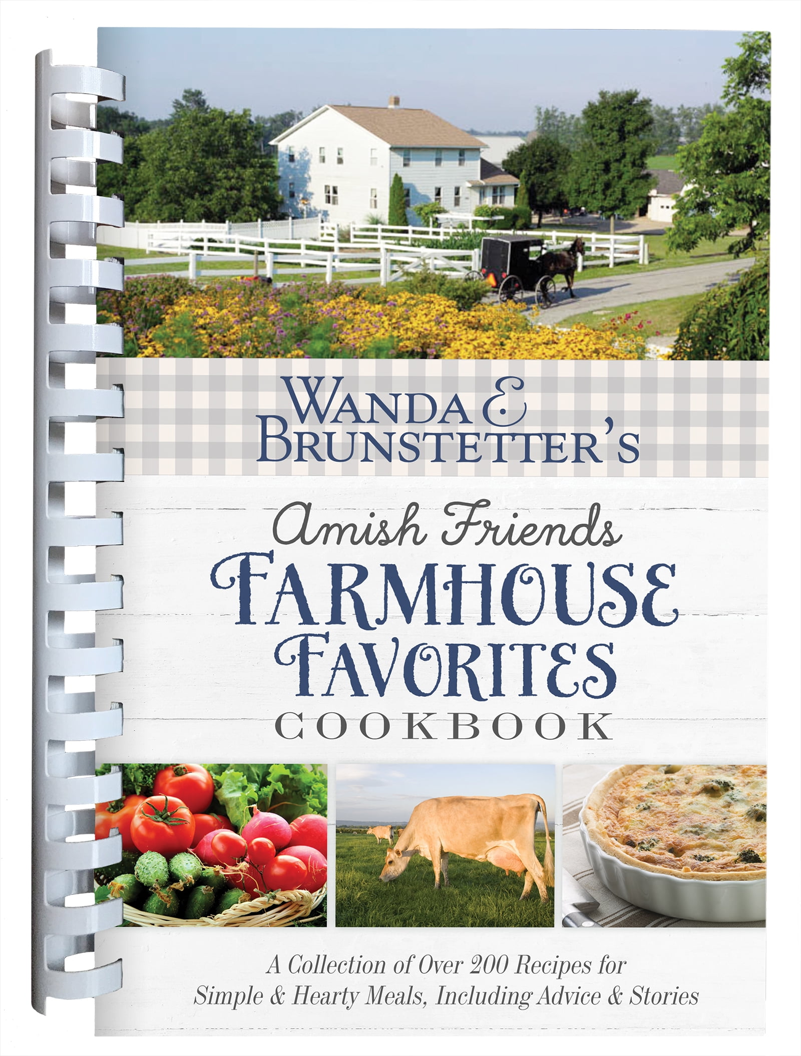 Wanda E Brunstetter: Amish Country Cookbook (Hardcover)