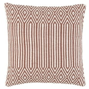 Wanda June Home Geo Woven Pillow, 1 Piece, Orange, 20"x20" by Miranda Lambert