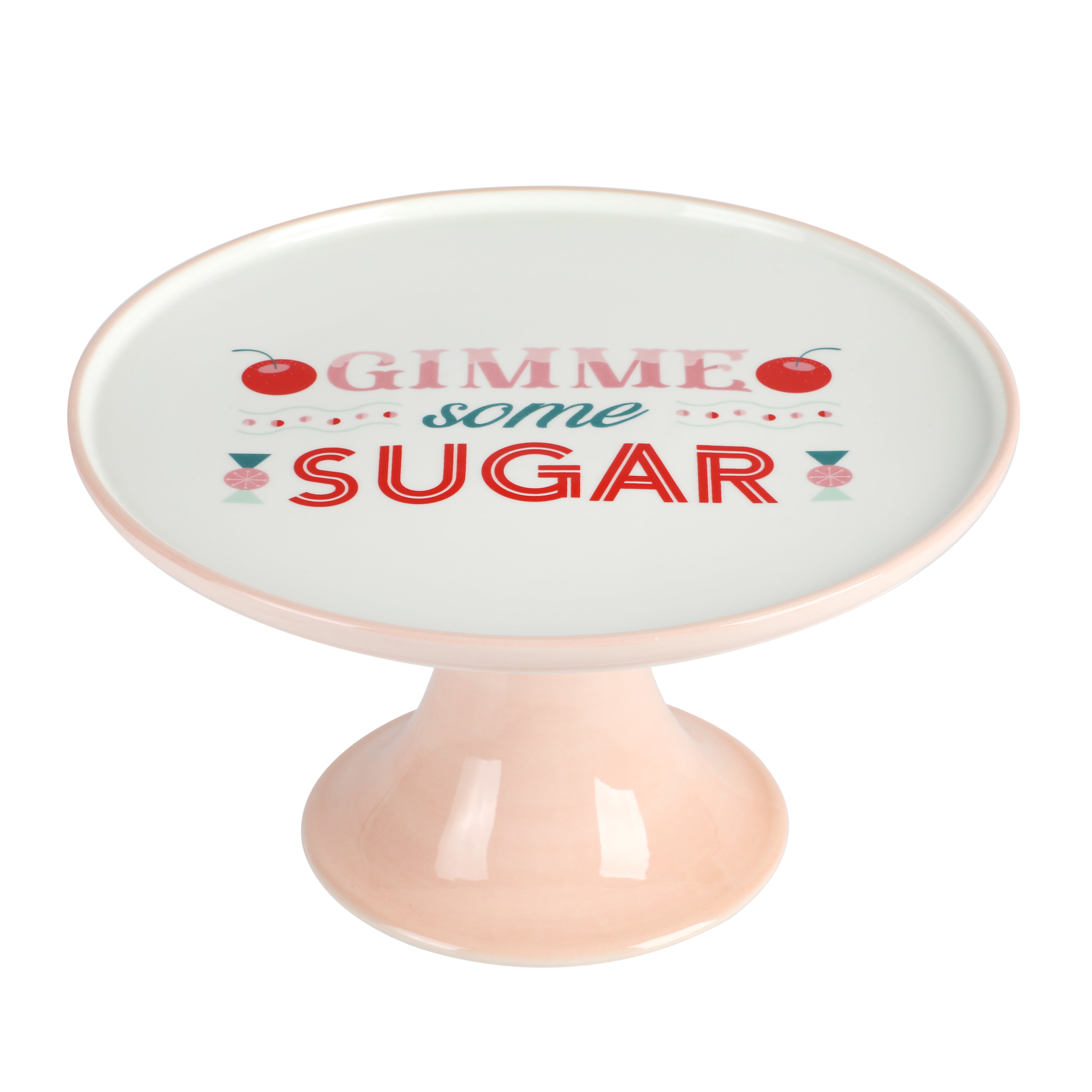 Wanda June Home Gimme Some Sugar Ceramic 10-inch Cake Stand by Miranda Lambert