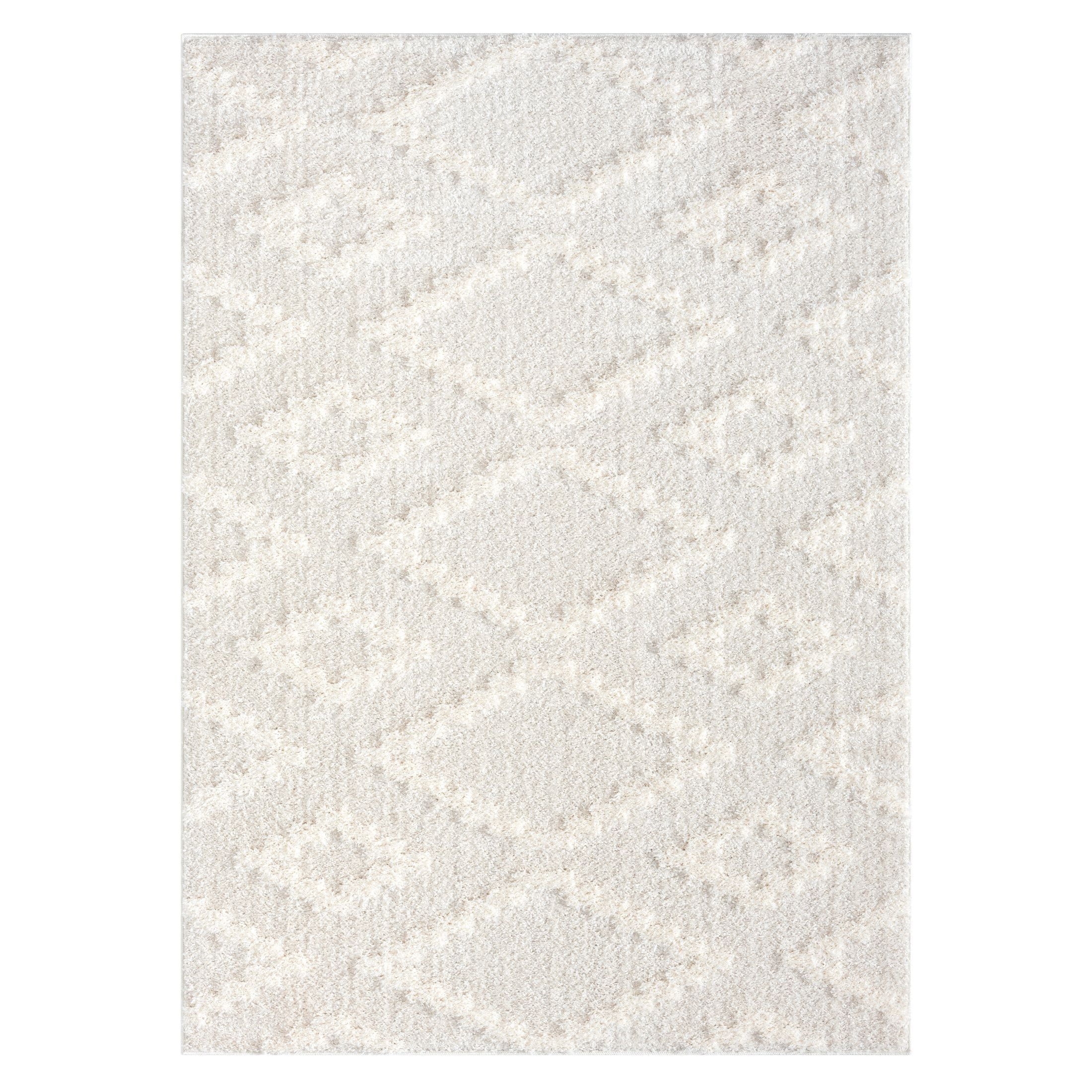Wanda June Mona Area Rug by Miranda Lambert, Ivory, 5 ft 2 in x 7 ft 2 in