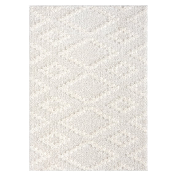 Wanda June Home Mona Area Rug, Ivory, 5'2''x7'2'' by Miranda Lambert