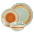 thumbnail image 1 of Wanda June Home Vintage Stripe 12-Piece Porcelain Dinnerware Set by Miranda Lambert, 1 of 8