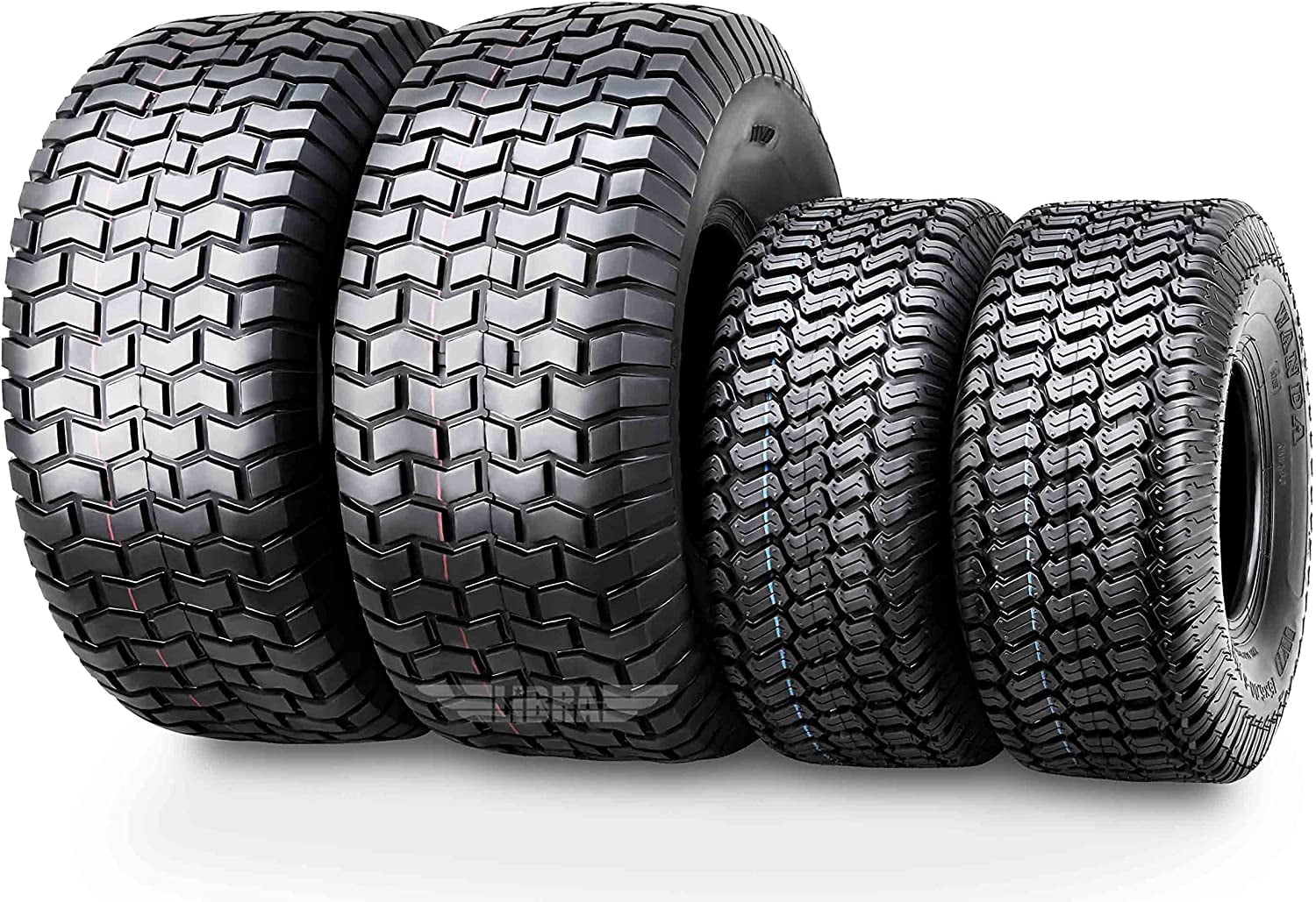 WANDA, Turf Tires Farm, 15x6-6 Front & 20x8-8 Rear, Farm Utility ...