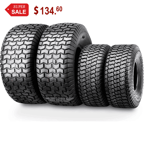 Wanda Turf Tires Front 15x6-6 & Rear 20x8-8 Farm Tire