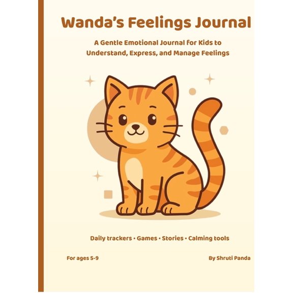 Wanda's Feelings Journal: Emotional Journal for Kids, (Hardcover)