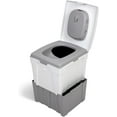 WandaGO composting toilet, portable outdoor camping toilet, urine